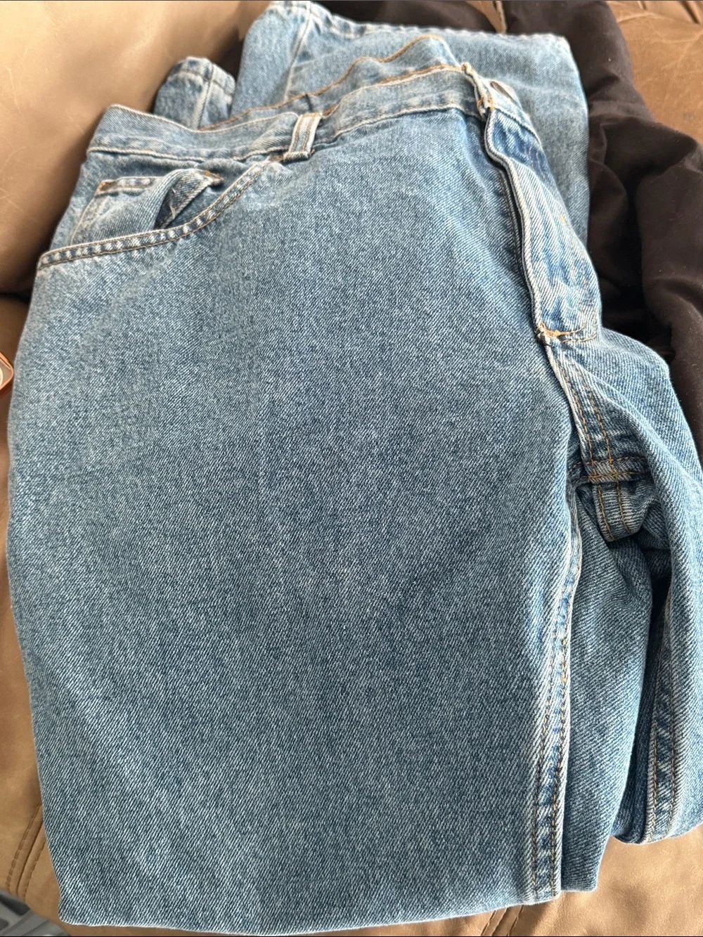 Classic men’s Light Blue Denim Jeans - Casual Everyday Fit